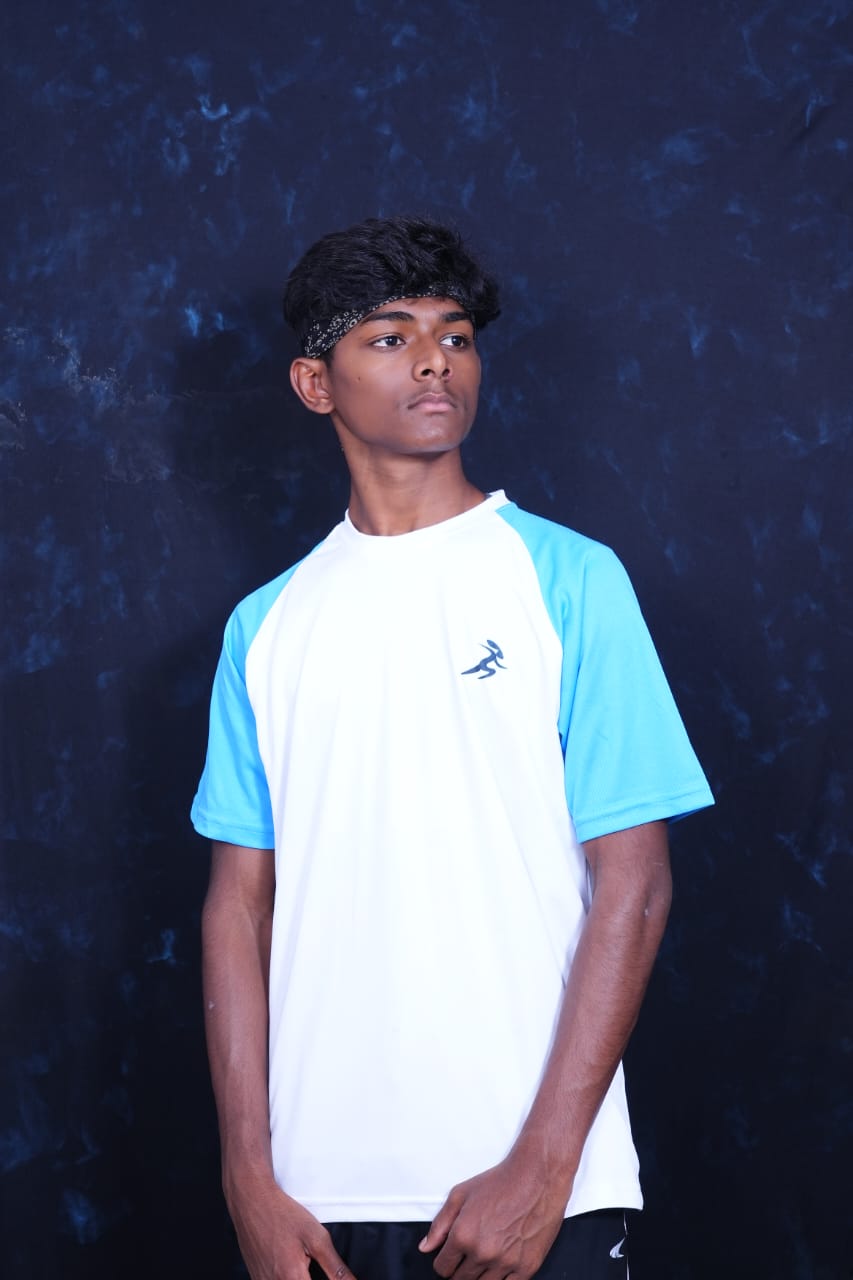 men active wear t shirt ralgon sleeve